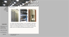 Desktop Screenshot of bettiselectric.com